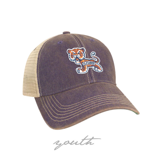 Youth Old School Tiger Trucker (multiple colors)