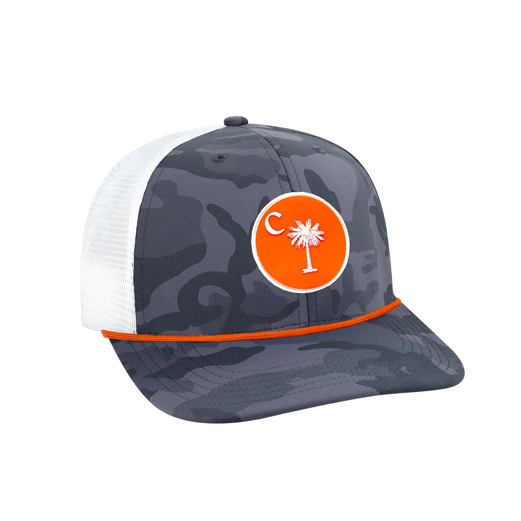 Palmetto & Baseball C Seal Corded Trucker- (Multiple Colors)