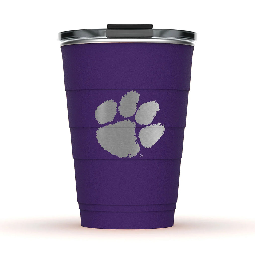 Clemson Tiger Paw 16oz. Tumbler - (Multiple Colors)