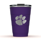Clemson Tiger Paw 16oz. Tumbler - (Multiple Colors)