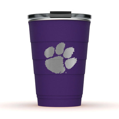 Clemson Tiger Paw 16oz. Tumbler (Multiple Colors)