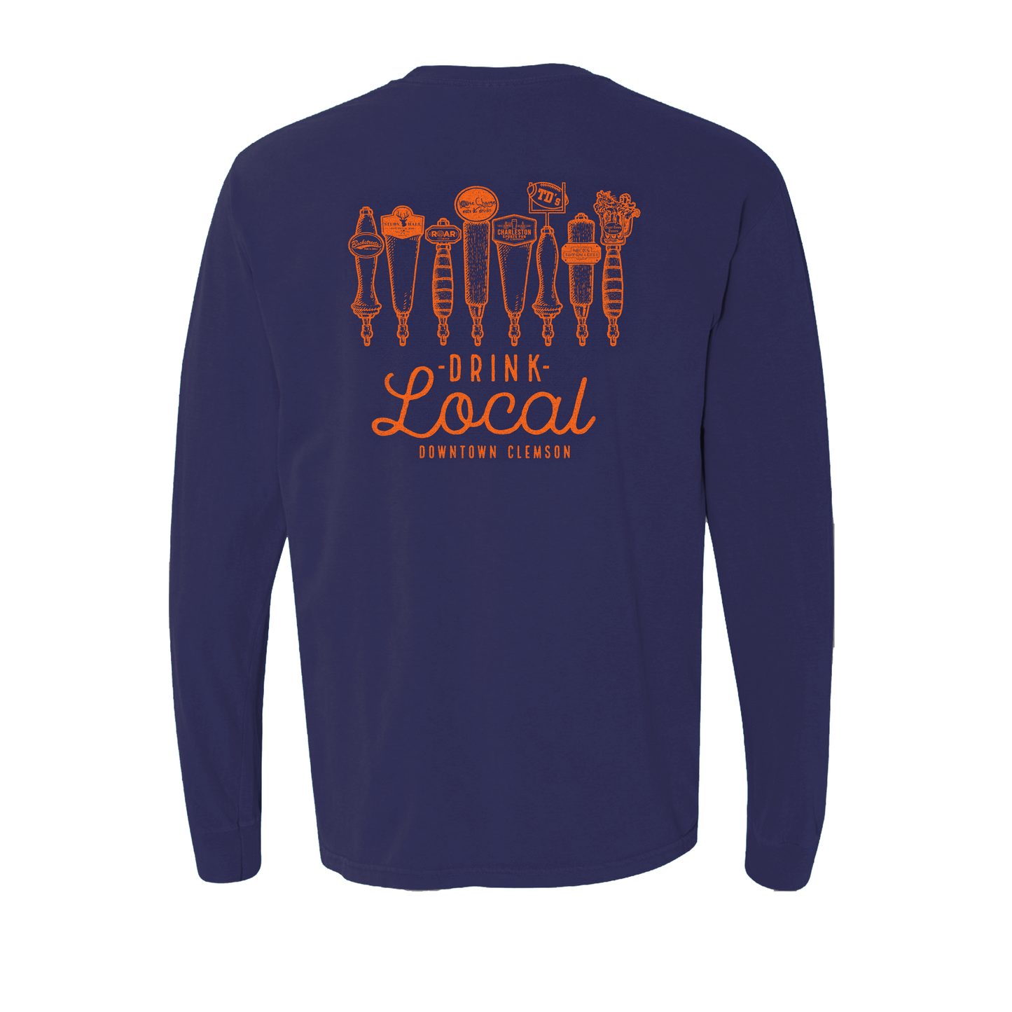 Drink Local-Downtown Clemson Long Sleeve