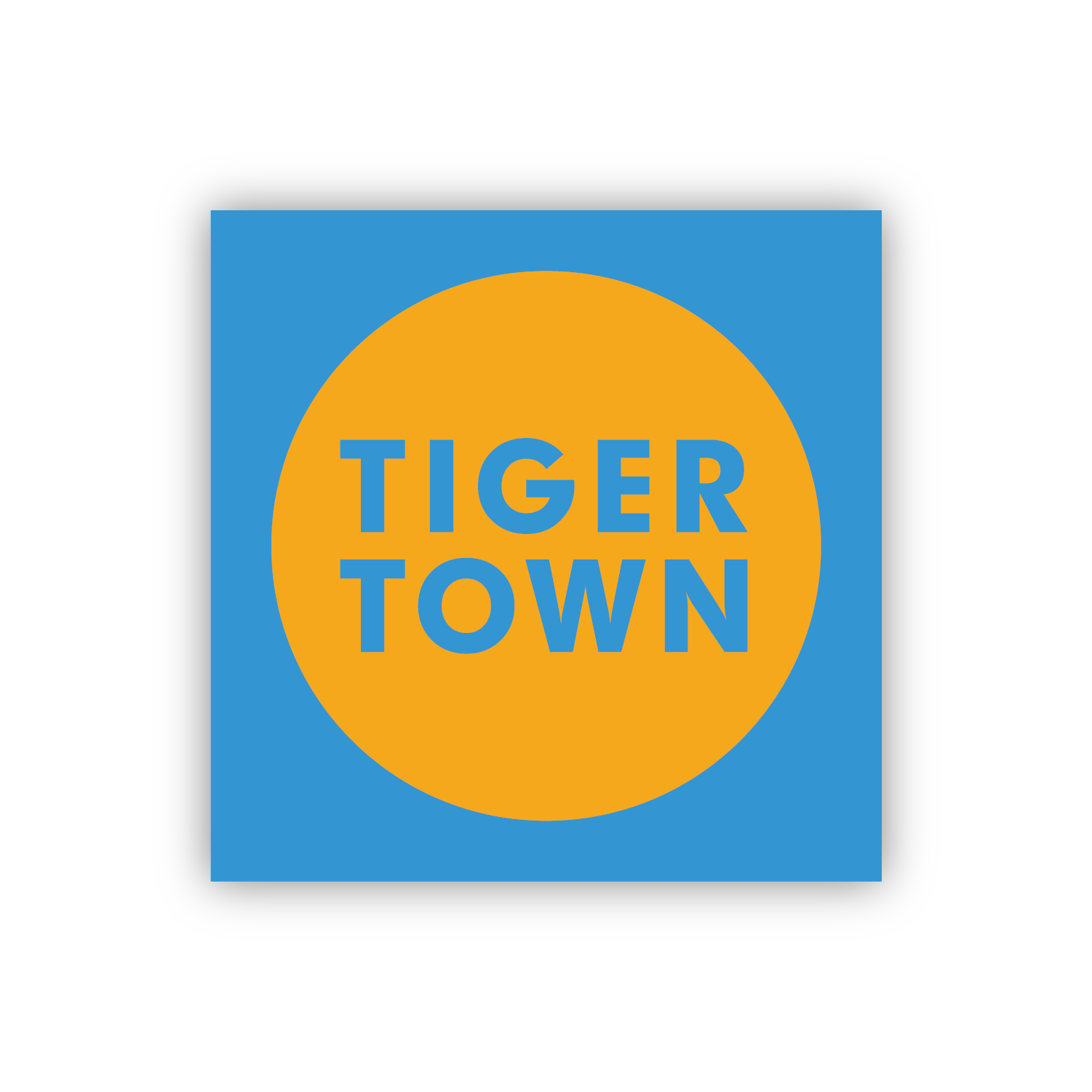 Noon in T Town Decal - (Multiple Sizes)