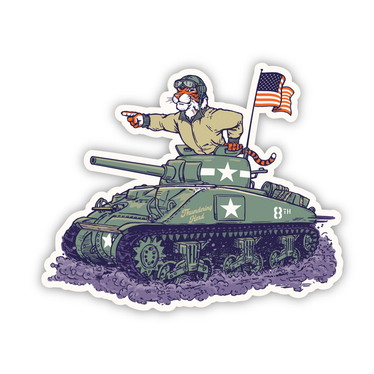 Military App. Day Banks Decal