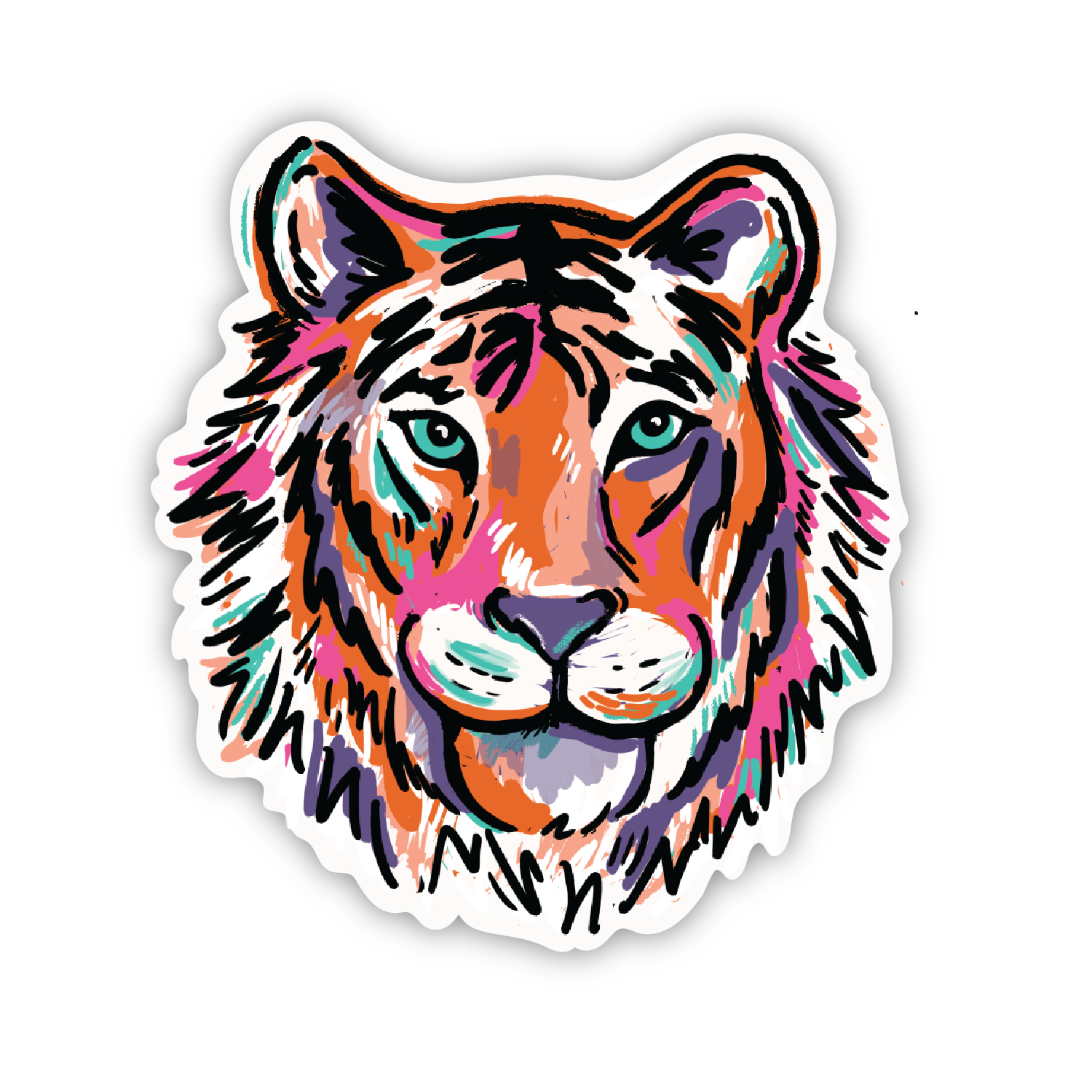 Color Me Clemson Decal - (Multiple Sizes)