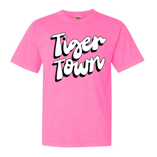 Retro Tiger Town- (Multiple Colors)