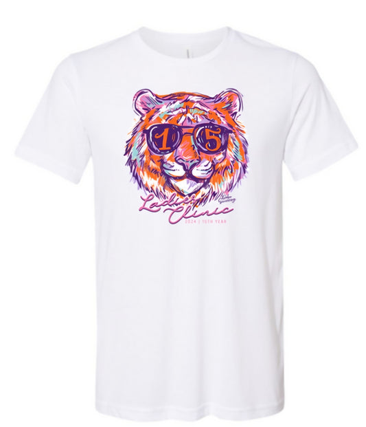 Dabo's Swinney's 15-year Anniversary Ladies Clinic Tee- White Short Sleeve