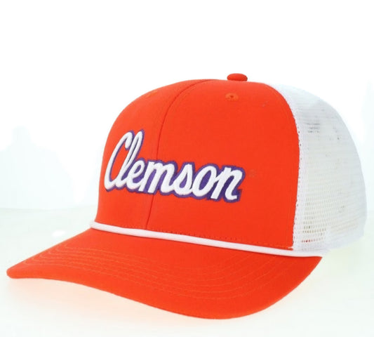 Clemson Script Corded Trucker- (Multiple Styles)