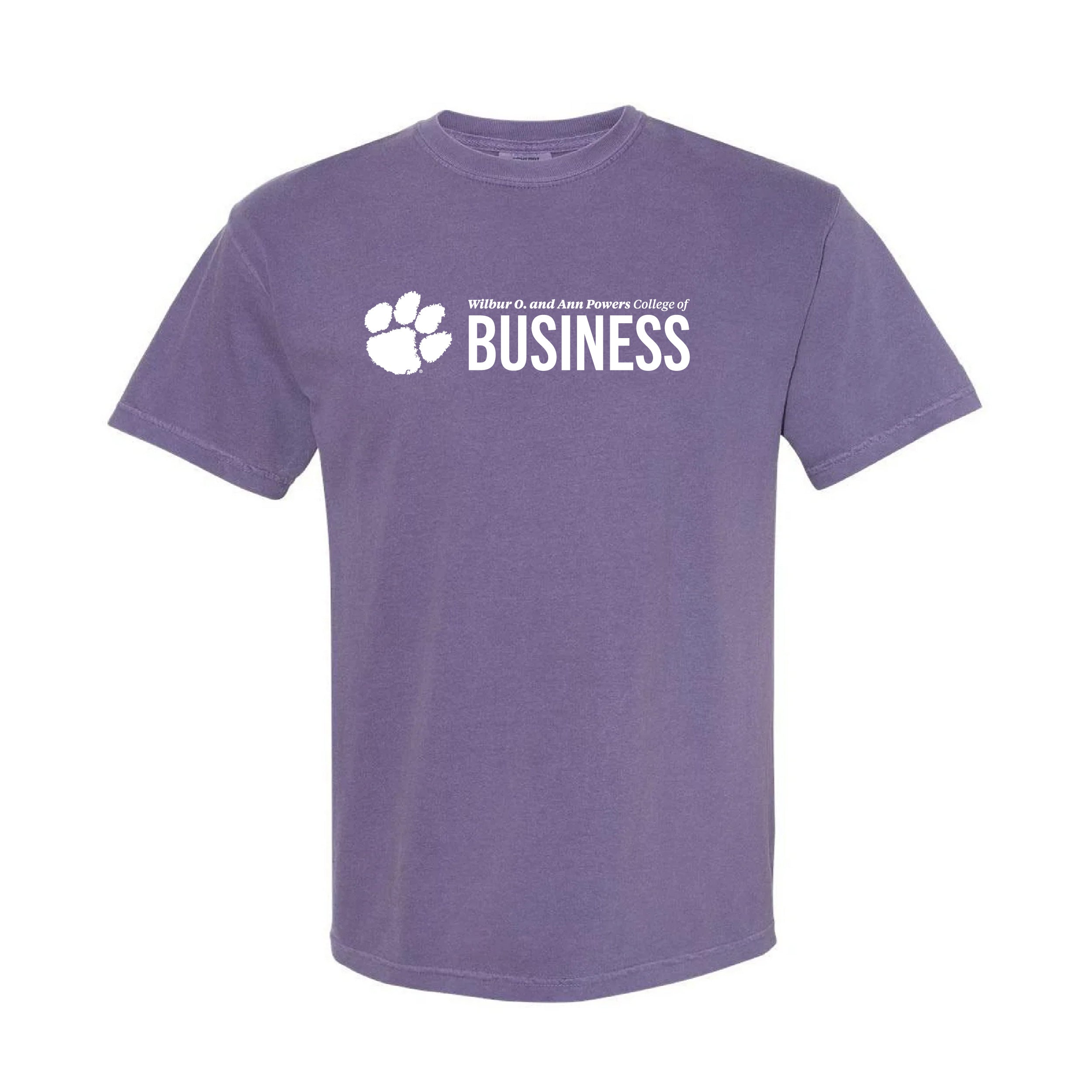 (Pre-Order) Powers College of Business Short Sleeve- Grape