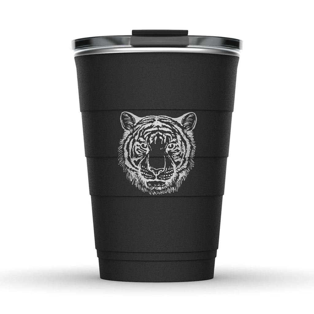 Tiger Face 16oz. Tumbler - (Multiple Colors)