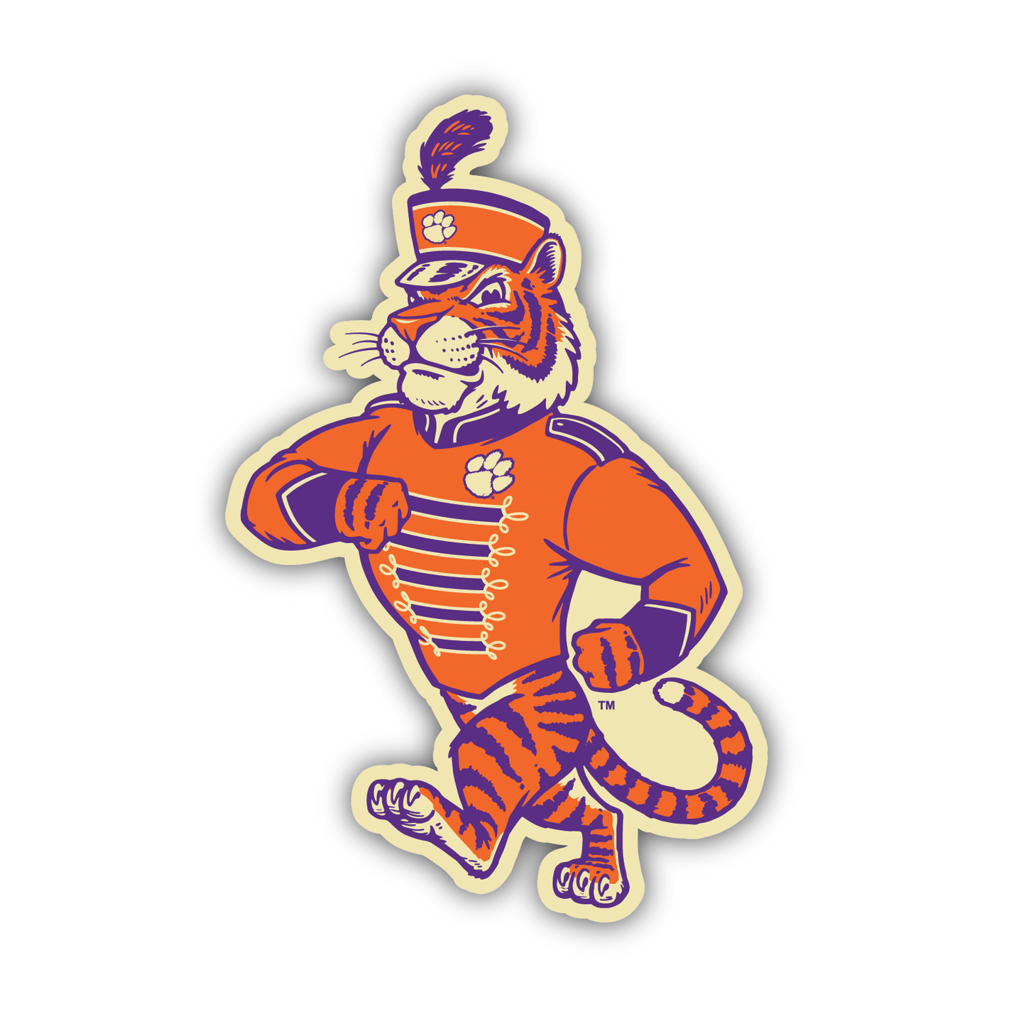 Tiger Band Banks Decal