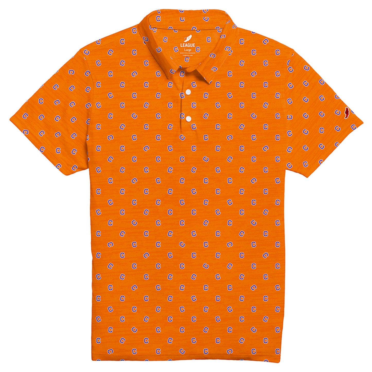 University Block C Polo - Orange