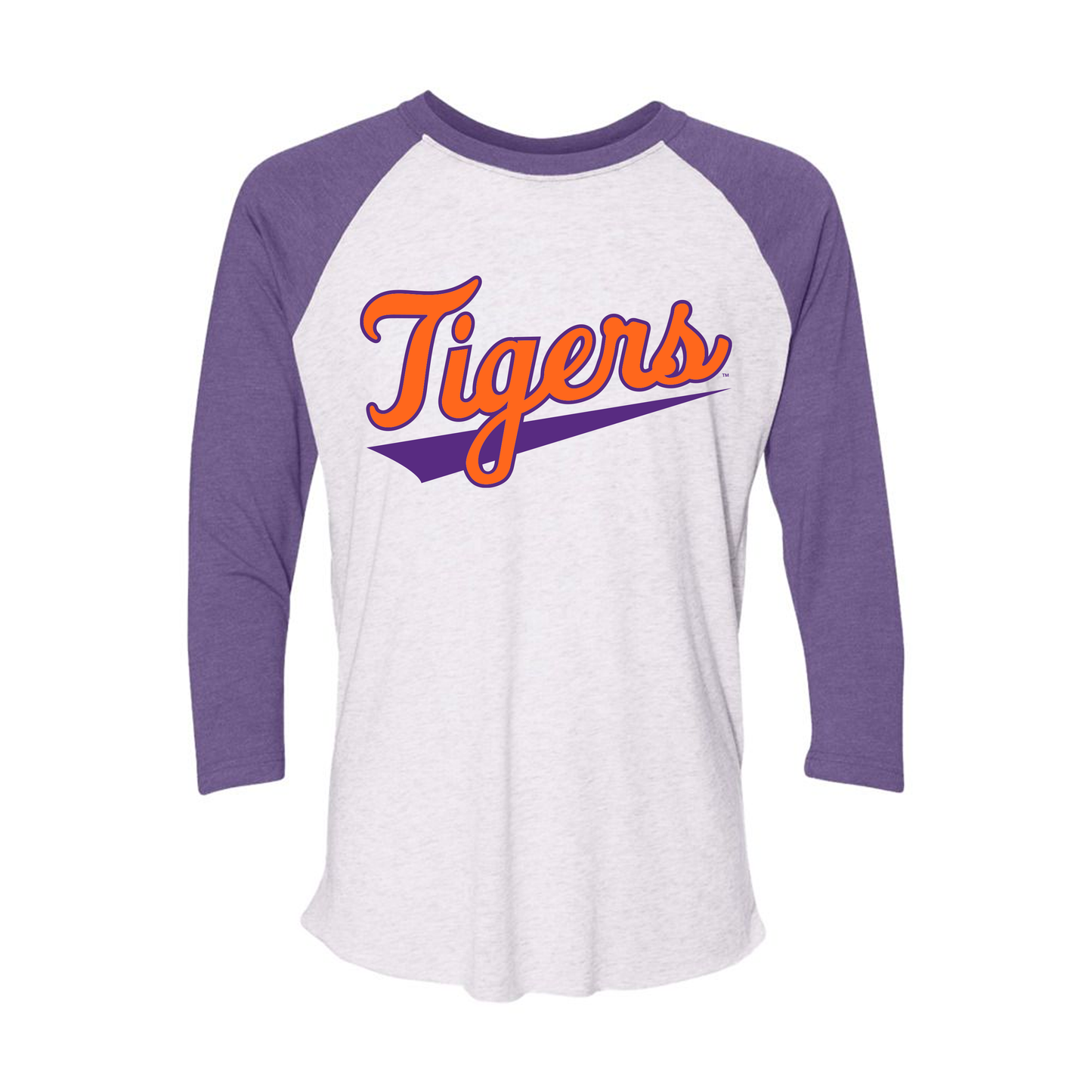 Tigers Script Raglan