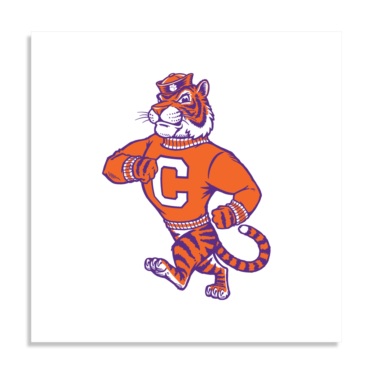 Vintage Clemson Logo