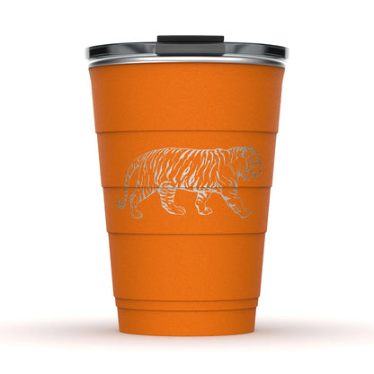 Walking Tiger 16oz. Tumbler (Multiple Colors)