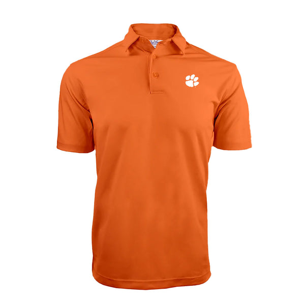 Divots Sportswear Clemson Tiger Paw Polo