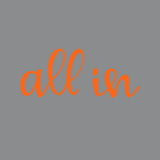 All In Script Decal - (Multiple Colors)