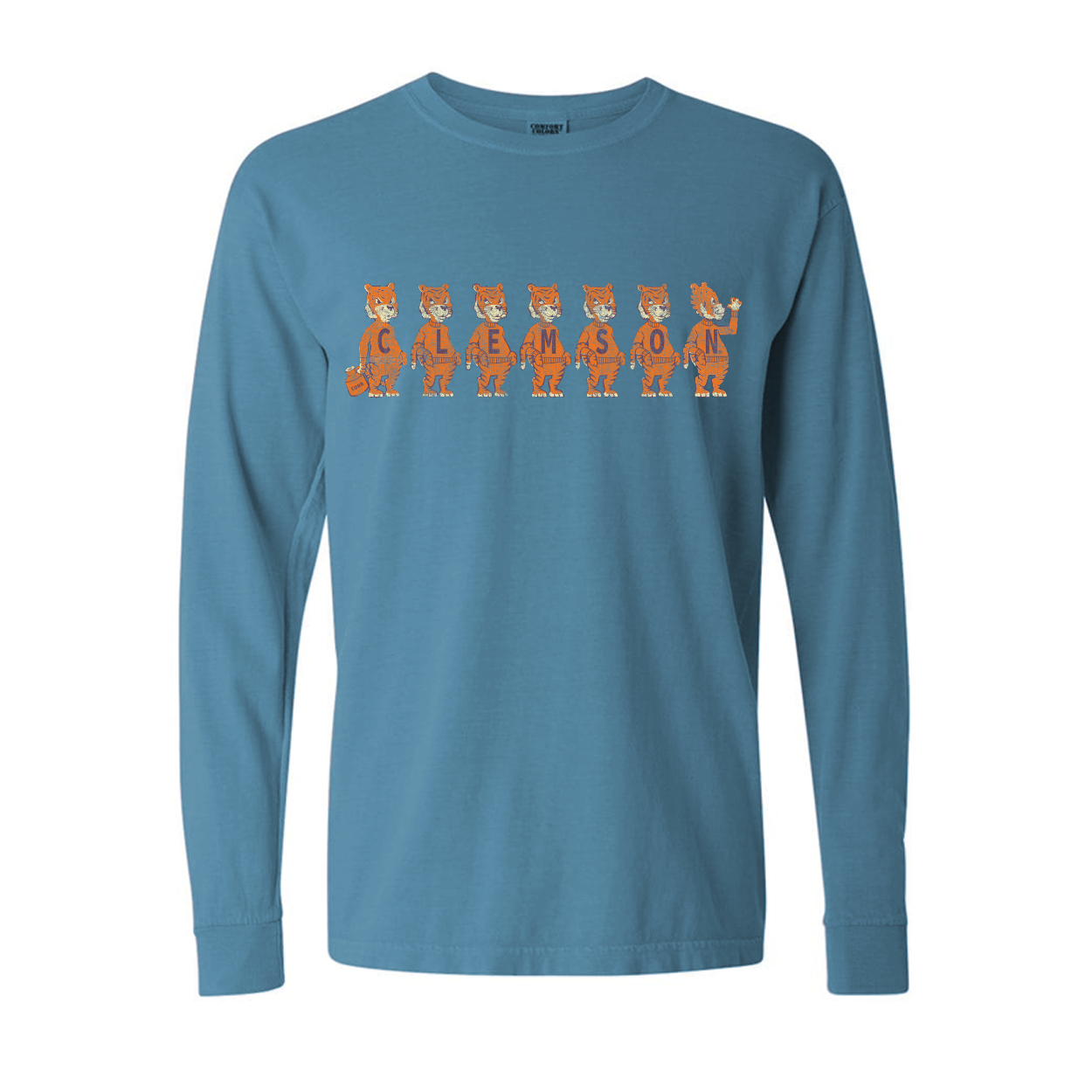 Tiger Row Long Sleeve- (Multiple Colors)