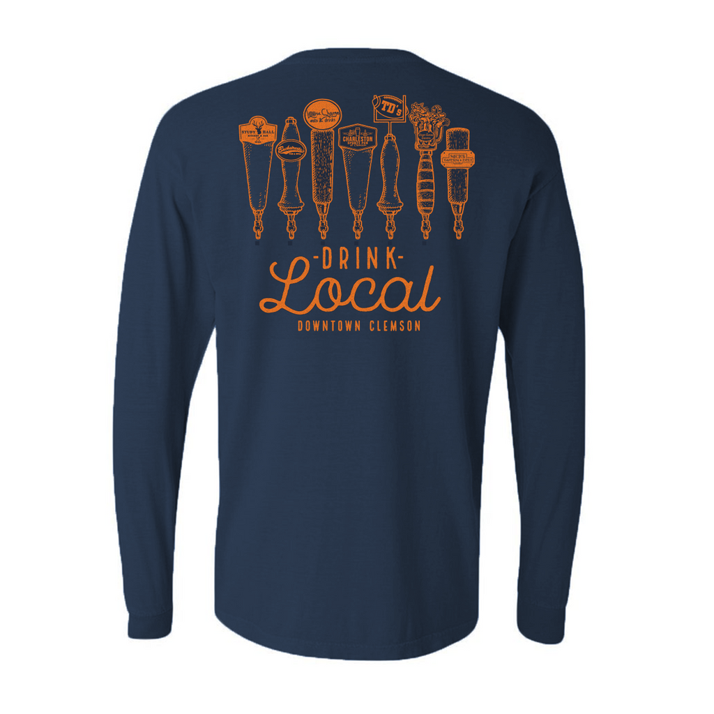 Drink Local-Downtown Clemson Long Sleeve