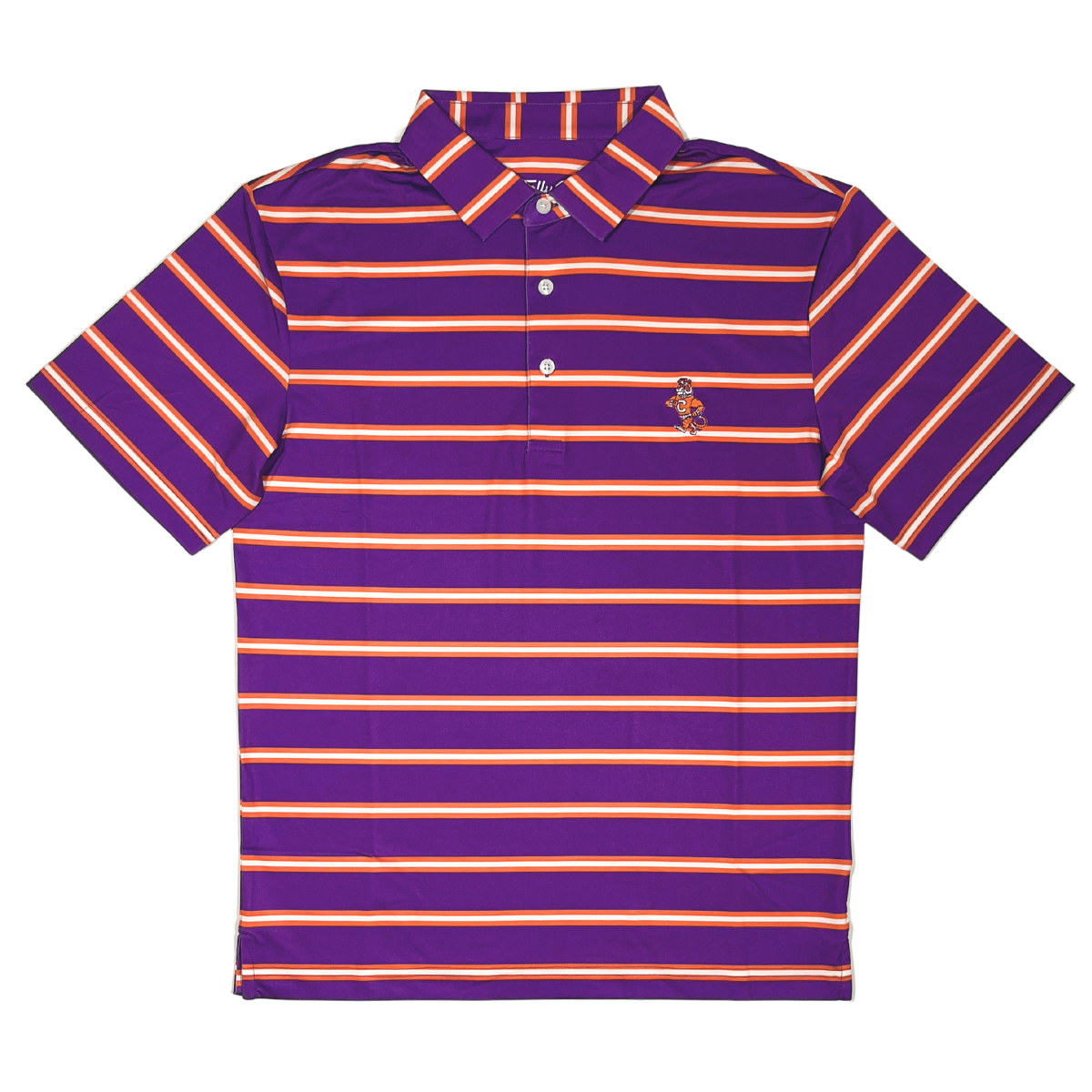 Banks Tiger Striped Polo - (Multiple Colors) – Tigertown Graphics