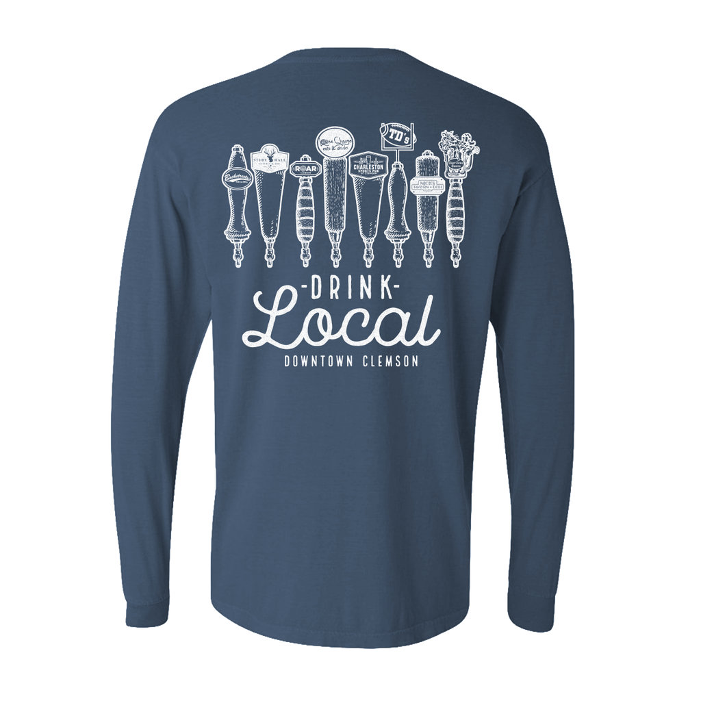 Drink Local-Downtown Clemson Long Sleeve