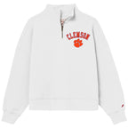 1/4 Zip Clemson Mock Neck Crews - (Multiple Colors)
