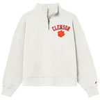 1/4 Zip Clemson Mock Neck Crews - (Multiple Colors)