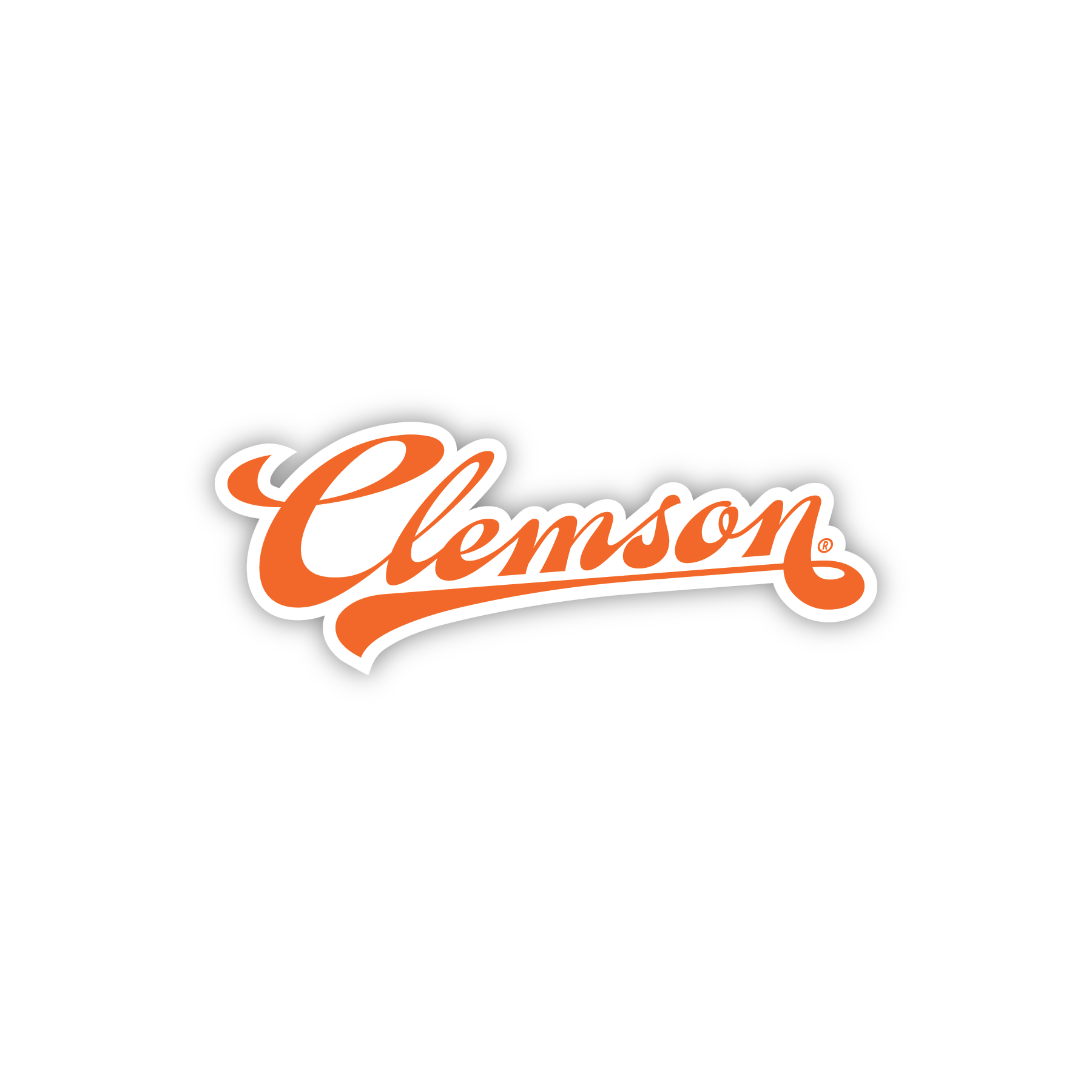 Clemson Swoop Decal