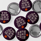 3" I'll be at the Game Button