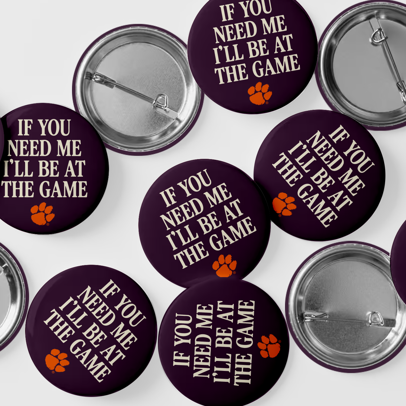 3" I'll be at the Game Button