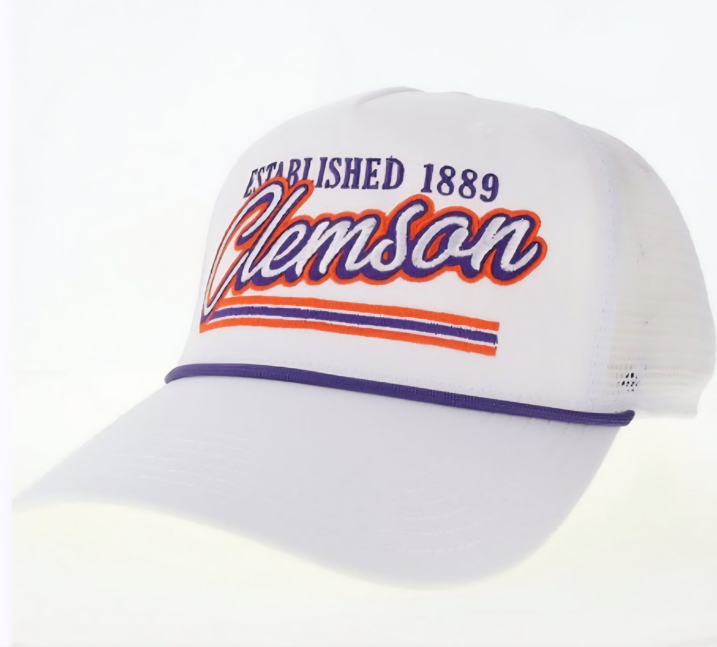 Established Clemson Corded Trucker