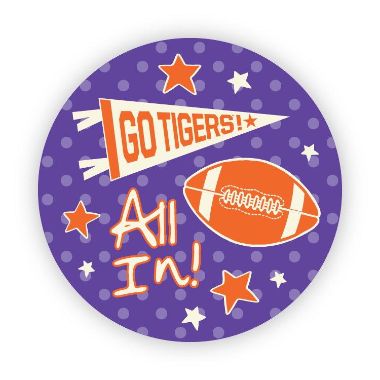 All In Button Decal