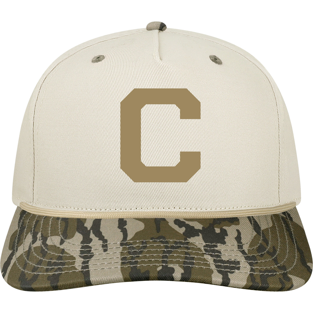 Block C Camo Bill Corded Trucker