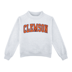 College Classic Mock Neck Crew- (Multiple Colors)
