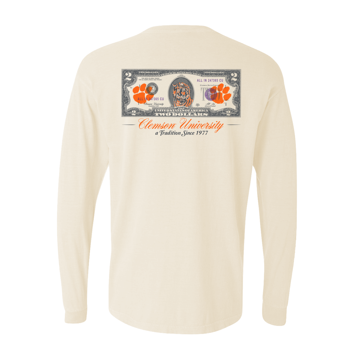 $2 Bill Long Sleeve