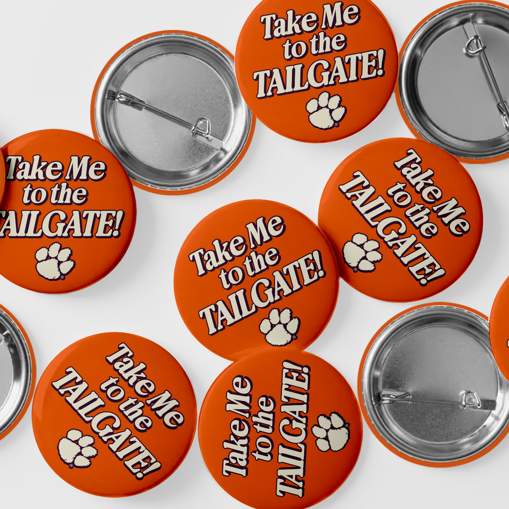 3" Take Me to the Tailgate Button