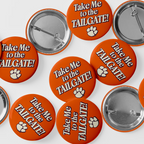 3" Take Me to the Tailgate Button