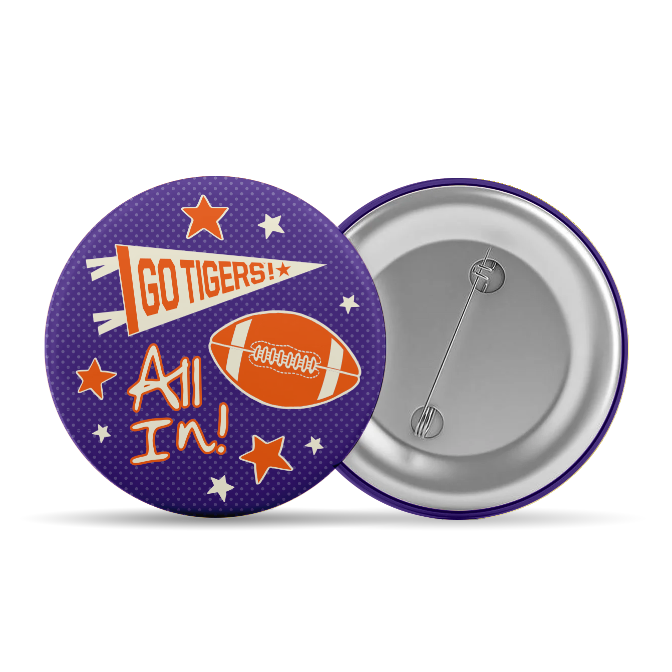 3" All In Button