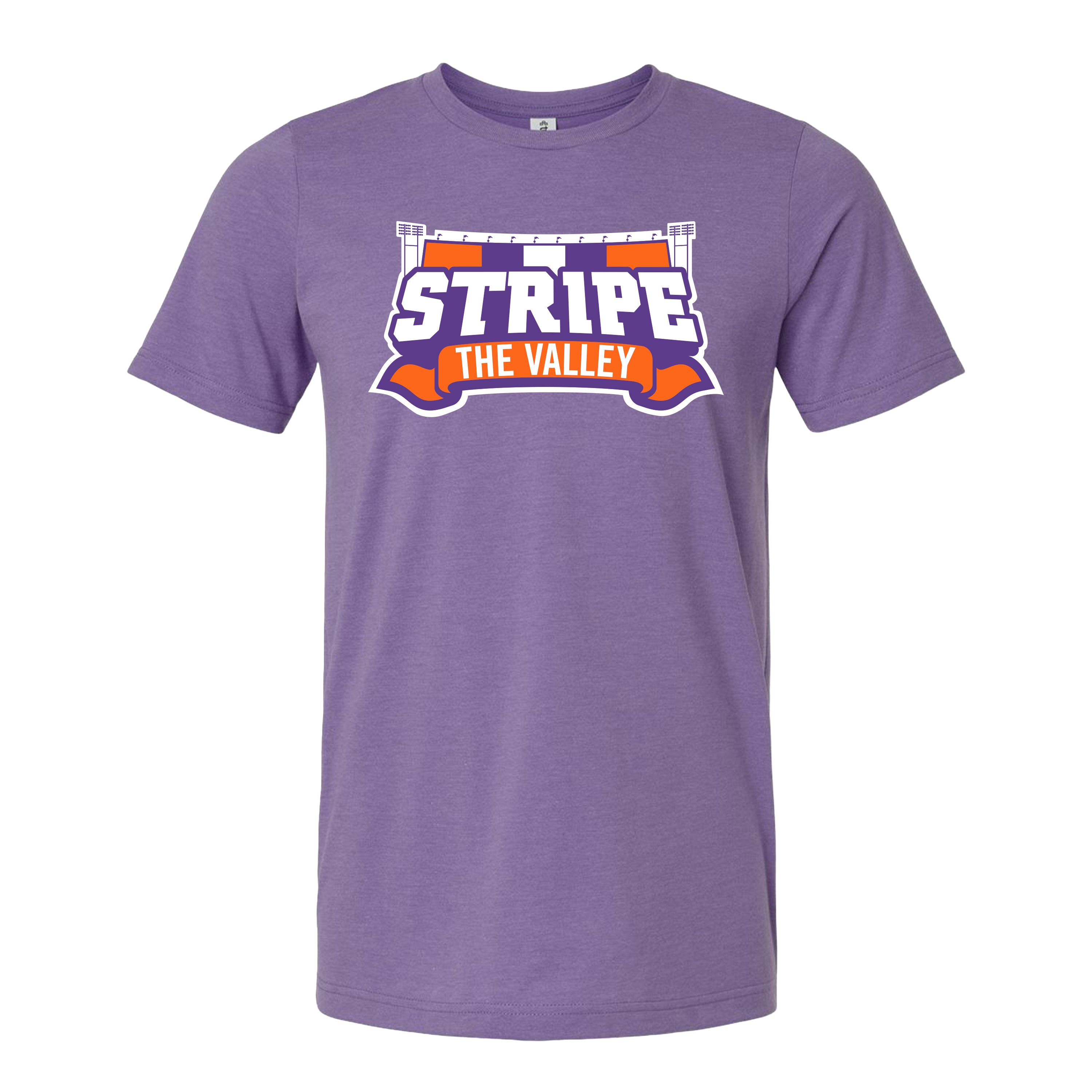 Stripe the Valley Heather Purple