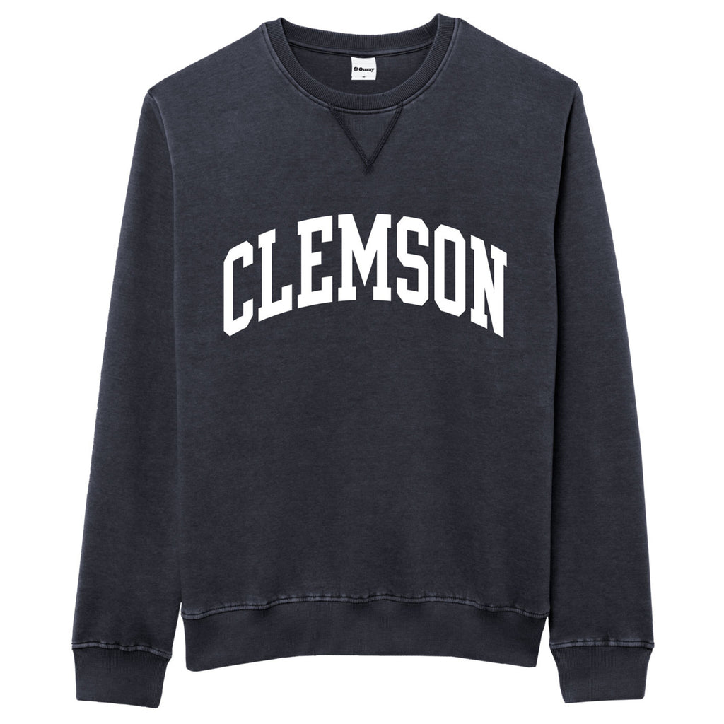 Clemson Arch Weathered Crew - (Multiple Styles)