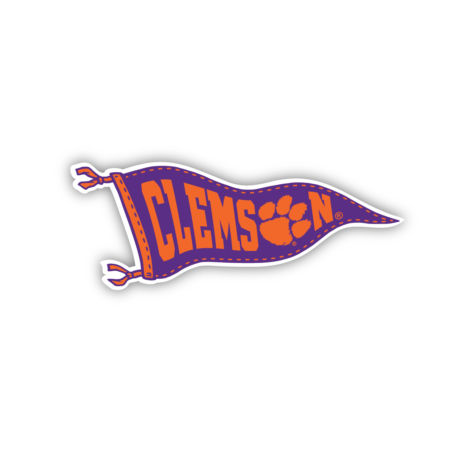 In the Valley Pennant Decal - (Multiple Sizes)