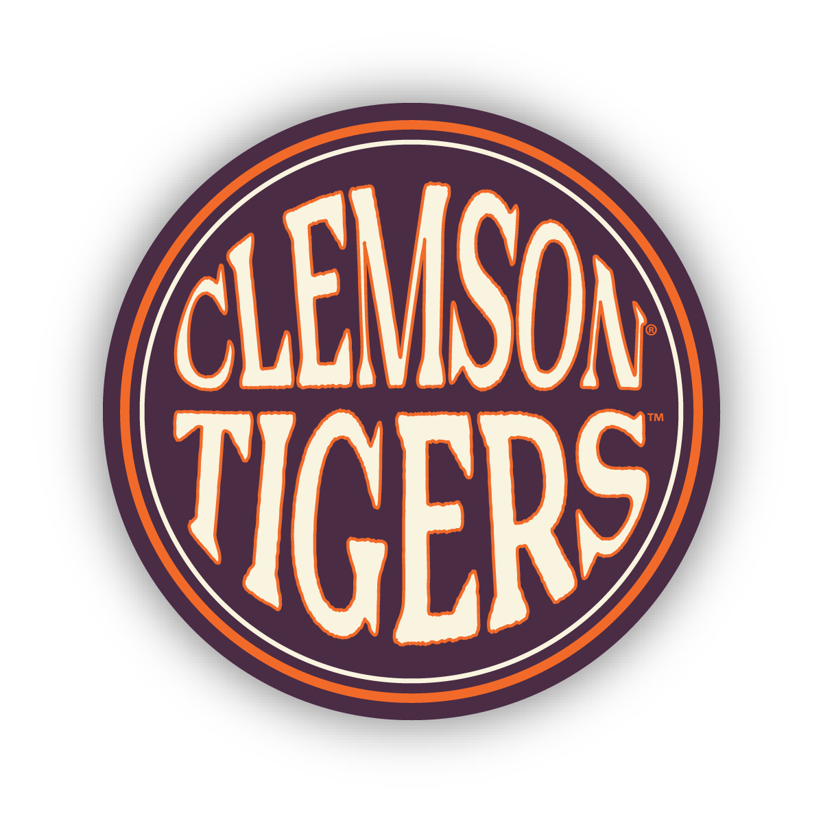 Clemson Tigers Retro Decal