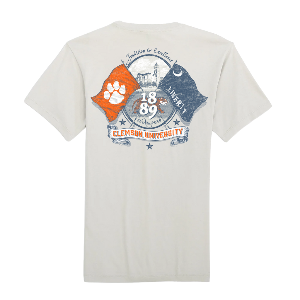 Clemson Liberty Flags