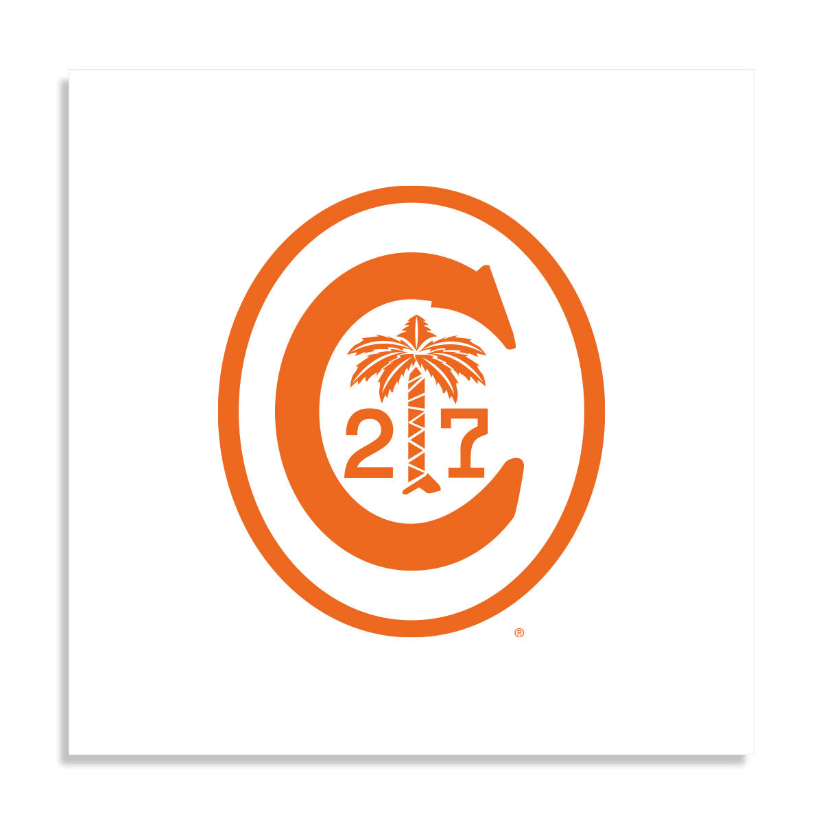Clemson Ring Crest Poster - (Multiple Years)