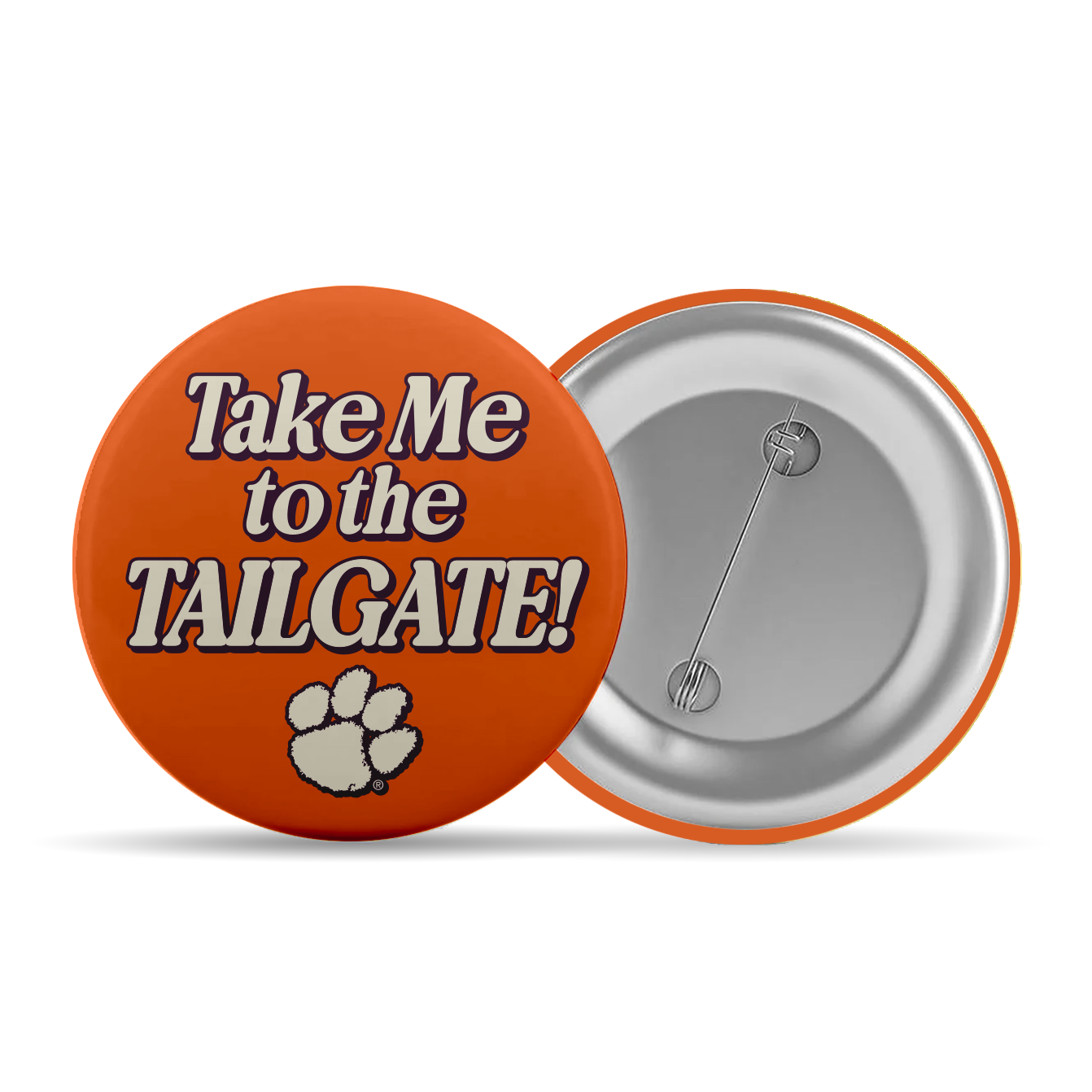 3" Take Me to the Tailgate Button
