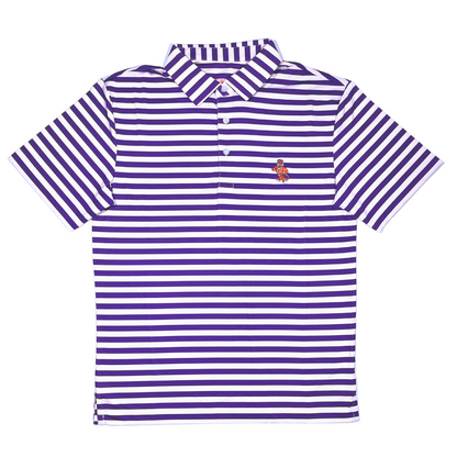 Banks Tiger Striped Polo- (Multiple Colors)