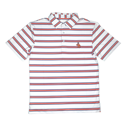 Banks Tiger Striped Polo- (Multiple Colors)