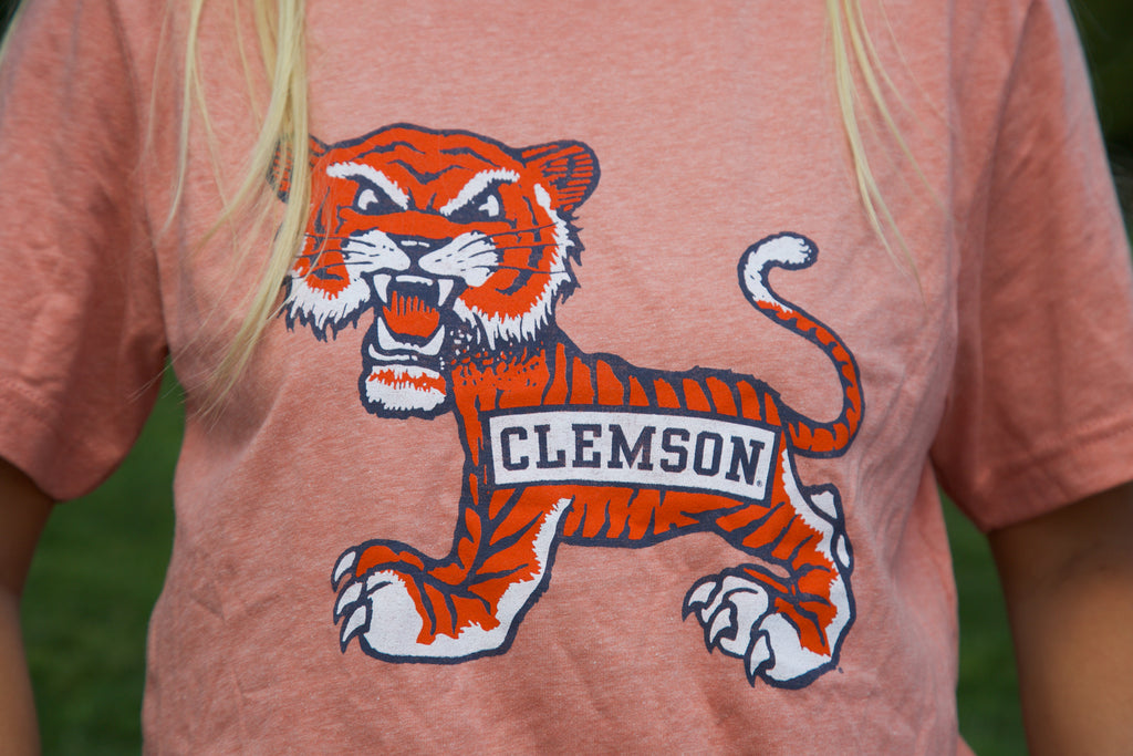 Big Ol' Old School Tiger-Orange