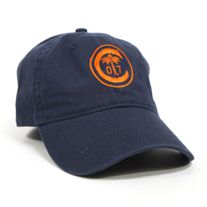 Clemson Ring Crest Hat in Navy