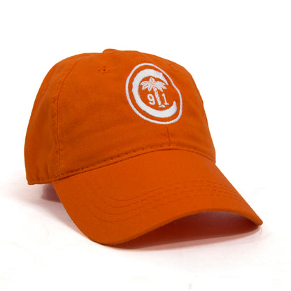 Clemson Ring Crest Hat in Orange